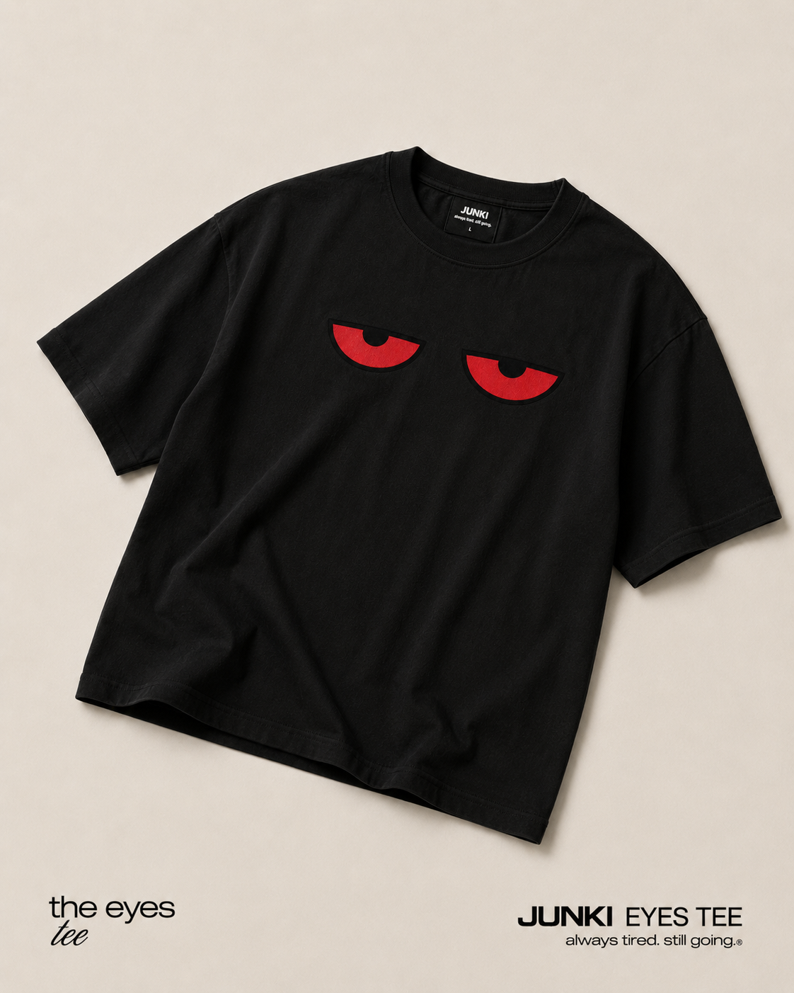 JUNKI the eyes tee preview